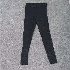 Pink Victoria Secret Designed Leggings